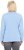 Ulla Popken Basic Round Neck Long Sleeve Slim Fit Cotton Tee Light Blue - T-krekli - 