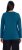 Ulla Popken Basic Round Neck Long Sleeve Slim Fit Cotton Tee Cerulean - T-krekli - 