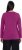 Ulla Popken Basic Round Neck Long Sleeve Slim Fit Cotton Tee Berry - T-krekli - 