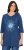Ulla Popken Dandelion Short Sleeve Graphic Tee Ink Blue - Apdrukāti T-krekli sievietēm - 