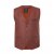 JP1880 Tweed Waistcoat Wool Brick Red - Vestes - Vestes lielos izmēros