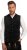JP1880 Velvet Vest Traditional Black - Liela izmēra apģērbi - Lieli apģērbu izmēri vīriešiem