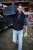 JP1880 Fleece Gilet Stomach Fit Navy - Jakas & Lietus apģērbs - Jakas - 2XL-12XL