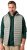 JAY-PI Lightly Quilted Vest with Stomach Fit Grey - Jakas & Lietus apģērbs - Jakas - 2XL-12XL