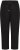 Kaffe Curve Mille Wide Pants Black Deep - Auduma bikses - 