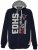 EDDY HILLS EDHS Hoodie Navy - Džemperi un džemperi ar kapuci - Džemperi - 2XL-14XL