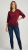 Nora Mikken GELINA Sweater Burgundy - SIEVIEŠU APĢĒRBS XS-XXL - 
