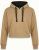 Nora Mikken KAMILLA Cropped Hoodie Camel - SIEVIEŠU APĢĒRBS XS-XXL - 