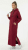 Nora Mikken MARTINA Maxi Hoodie Dress Burgundy - SIEVIEŠU APĢĒRBS XS-XXL - 