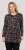Scandinavian Caramel Flower Petals Tunic Copper and Blue - Apdrukāti T-krekli sievietēm - 