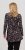 Scandinavian Caramel Flower Petals Tunic Copper and Blue - Apdrukāti T-krekli sievietēm - 