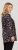 Scandinavian Caramel Flower Petals Tunic Copper and Blue - Apdrukāti T-krekli sievietēm - 