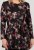 Scandinavian Caramel Flowers Tunic Red and Pink - Apdrukāti T-krekli sievietēm - 