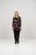 Scandinavian Caramel Flowers Tunic Red and Pink - Apdrukāti T-krekli sievietēm - 