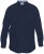 D555 Richard Long Sleeve Oxford Shirt Navy - Krekli - Krekli - 2XL-8XL