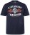 JP1880 T-Shirt Short Sleeve Chest Print Navy - T-krekli - T-krekli - 2XL-14XL