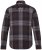 JP1880 Shirt Flannel Long Sleeve Dark Brown - Krekli - Krekli - 2XL-8XL