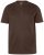 JP1880 Henley Basic T-Shirt with Buttons Brown - T-krekli - T-krekli - 2XL-14XL