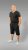 20 Nodi Scirocco Short Leg Sports Pants in Combed Cotton Jersey Black - Sporta bikses un šorti - Sporta bikses un Sporta šorti - 2XL-12XL