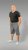 20 Nodi Scirocco Short Leg Sports Pants in Combed Cotton Jersey Grey - Sporta bikses un šorti - Sporta bikses un Sporta šorti - 2XL-12XL
