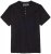 Adamo Silas Regular fit Serafino T-shirt Black - T-krekli - T-krekli - 2XL-14XL