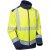 Leo Bowden Ecoviz Softshell Jacket Hi-Vis Yellow/Navy Print - Darba apģērbs - Darba apģērbs - 3XL-10XL