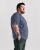 Motley Denim Stockholm T-shirt Light Indigo - T-krekli - T-krekli - 2XL-14XL