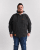 Motley Denim Copenhagen Hoodie Charcoal - Džemperi un džemperi ar kapuci - Džemperi - 2XL-14XL