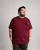 Motley Denim Milan T-krekls Sarkans - T-krekli - T-krekli - 2XL-14XL