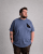 Motley Denim Milan T-krekls Gaišs indigo - T-krekli - T-krekli - 2XL-14XL
