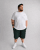 Motley Denim Paris Sweatshorts Racing Green - Sporta bikses un šorti - Sporta bikses un Sporta šorti - 2XL-12XL