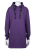 Nora Mikken KRISTINA Long Hoodie Purple - Džemperi un džemperi ar kapuci - 