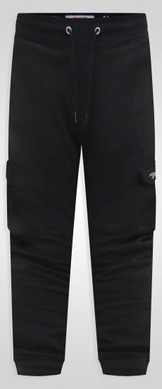 D555 Dexter 1 Cargo Jogger With Bear Embroidery TALL Melna - TALL sporta bikses - TALL sporta bikses gariem vīriešiem