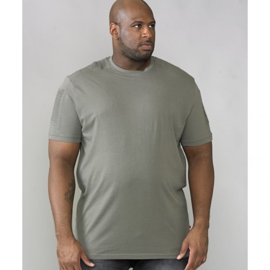 D555 Callum T-shirt Khaki - T-krekli - T-krekli - 2XL-14XL