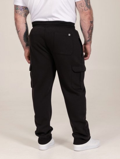 D555 Dexter 1 Cargo Jogger With Bear Embroidery Melna - Sporta bikses un šorti - Sporta bikses un Sporta šorti - 2XL-12XL