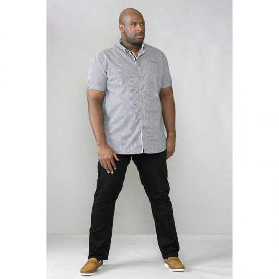 D555 Claude Stretch Jeans Black TALL SIZES - VĪRIEŠU APĢĒRBS MT-6XLT - Apģērbs gariem vīriešiem