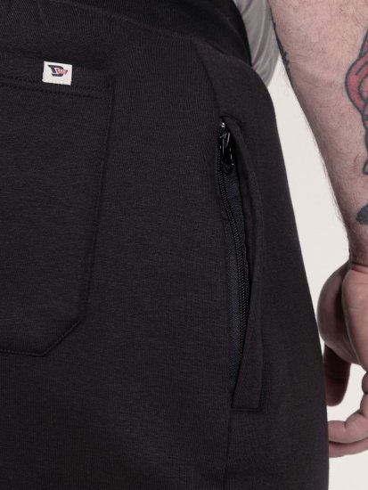 D555 Dexter 1 Cargo Jogger With Bear Embroidery Melna - Sporta bikses un šorti - Sporta bikses un Sporta šorti - 2XL-12XL