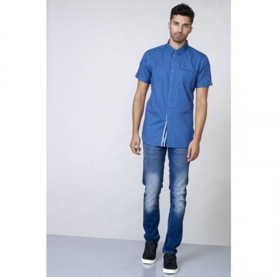 D555 Bobby Short Sleeve Shirt - Krekli - Krekli - 2XL-8XL