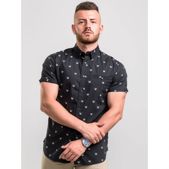 D555 Marley Shirt Black - Krekli - Krekli - 2XL-8XL