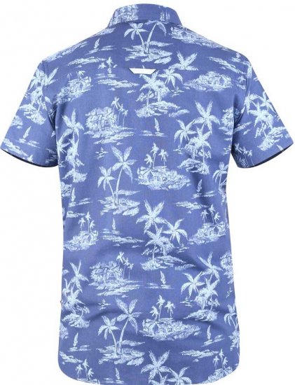 D555 WHITSBURY Hawaiian Print Shirt - Krekli - Krekli - 2XL-8XL