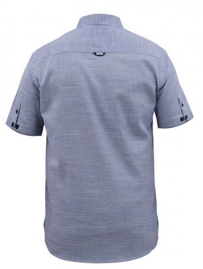 D555 Hadley S/S Micro Dog Tooth Check Shirt - Krekli - Krekli - 2XL-8XL