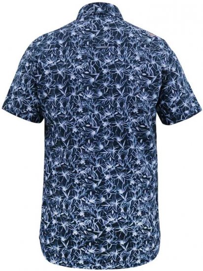 D555 Padbury Floral Ao Printed S/S Shirt Navy - Krekli - Krekli - 2XL-8XL