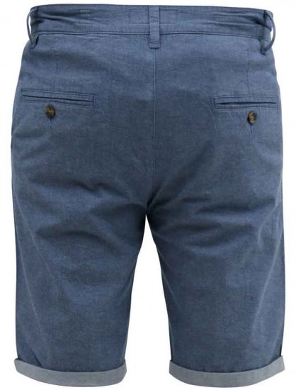 D555 Alderton Stretch Chambray Shorts Navy - Šorti - Šorti - W40-W60
