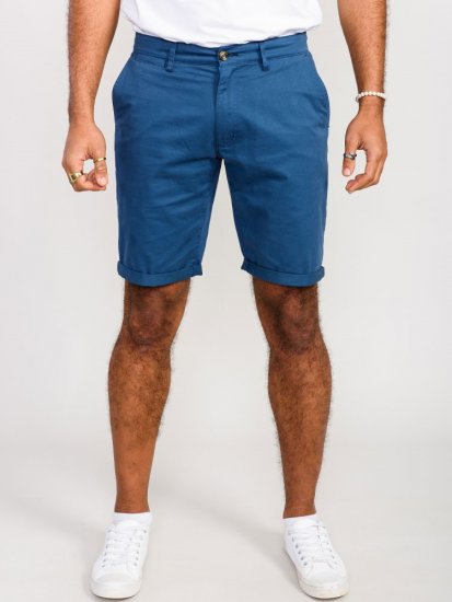 D555 Nelson Stretch Chino Shorts Blue - Šorti - Šorti - W40-W60