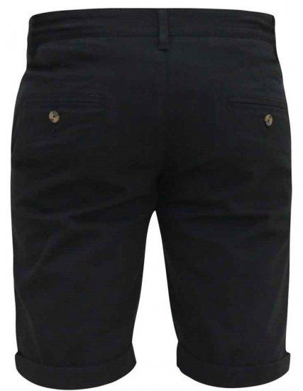 D555 Nelson Stretch Chino Shorts Black - Šorti - Šorti - W40-W60