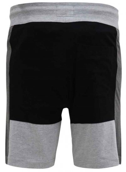 D555 Kirton Couture Elasticated Waistband Shorts Black/Charcoal - Sporta bikses un šorti - Sporta bikses un Sporta šorti - 2XL-12XL