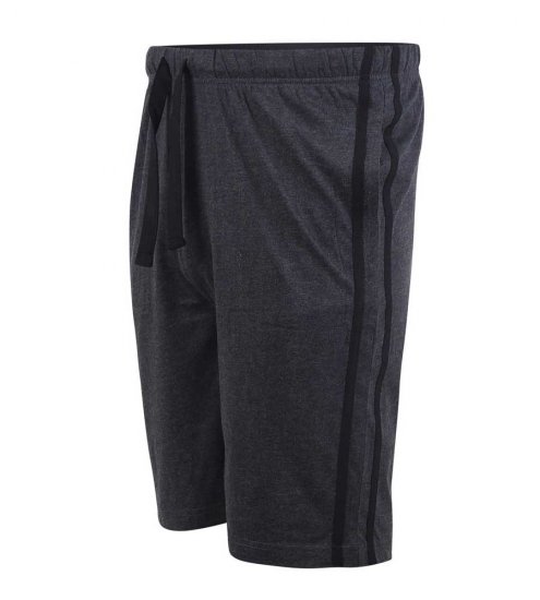 D555 Ryan Jersey Shorts 2-pack Black/Charcoal - Sporta bikses un šorti - Sporta bikses un Sporta šorti - 2XL-12XL