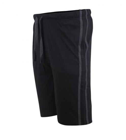 D555 Ryan Jersey Shorts 2-pack Black/Charcoal - Sporta bikses un šorti - Sporta bikses un Sporta šorti - 2XL-12XL
