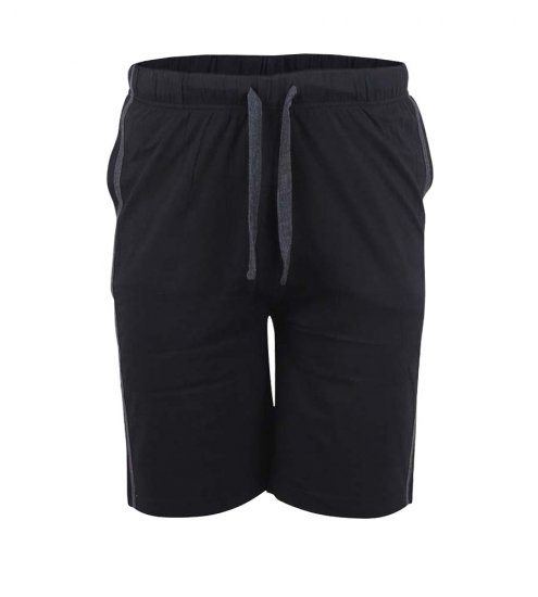 D555 Ryan Jersey Shorts 2-pack Black/Charcoal - Sporta bikses un šorti - Sporta bikses un Sporta šorti - 2XL-12XL