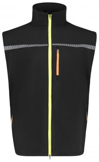 Adamo 109134 Softshell Veste Melna - Darba apģērbs - Darba apģērbs - 3XL-10XL